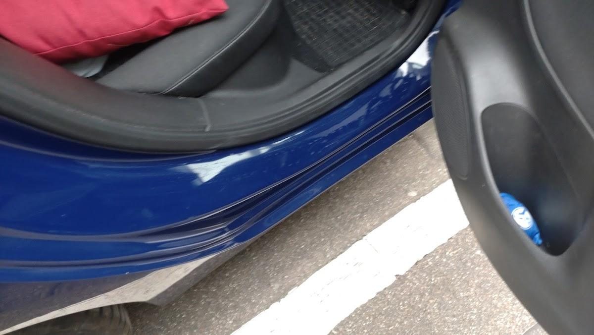 Schweller nach der Reparatur